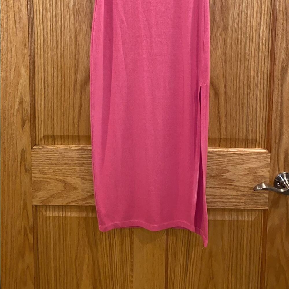 Velvet Pink Dress - Picture 5 of 8